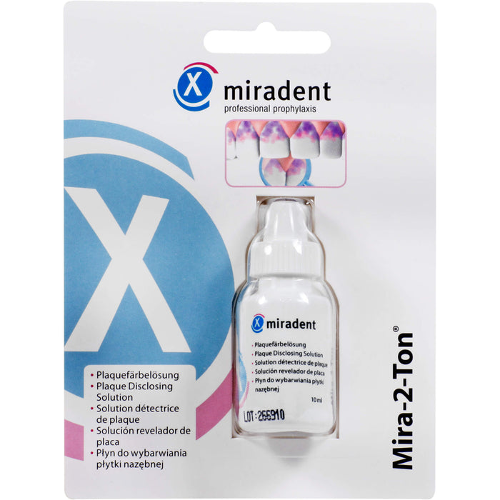 miradent Mira-2-Ton Plaquefärbelösung, 10 ml Lösung
