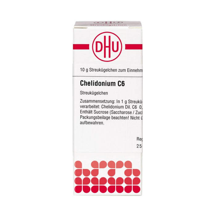 DHU Chelidonium C6 Streukügelchen, 10 g Globuli