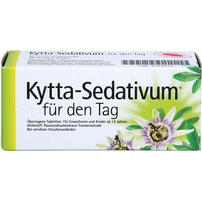 Kytta-Sedativum für den Tag überzogene Tabletten, 30 St. Tabletten