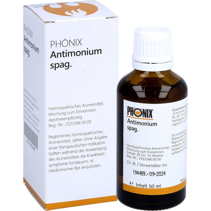Phönix antimonium spag. Tropfen, 50 ml MIS