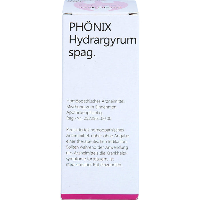 Phönix Hydrargyrum spag. Tropfen, 100 ml MIS
