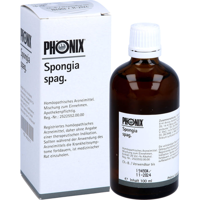 Phönix spongia spag. Tropfen, 100 ml MIS