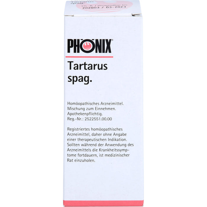 Phönix tartarus spag. Tropfen, 100 ml MIS