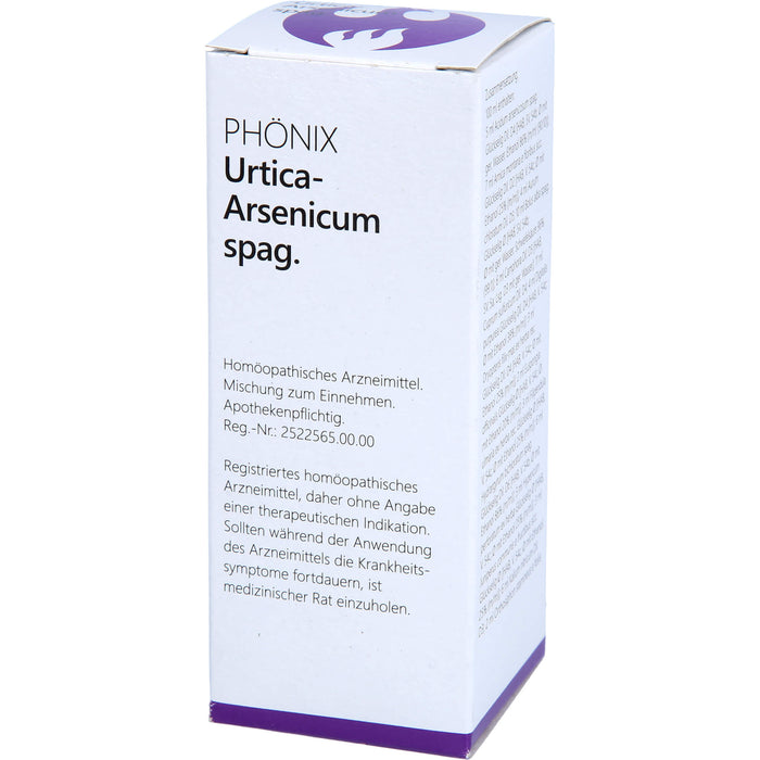 Phönix urtica arsenicum spag. Tropfen, 50 ml Mischung