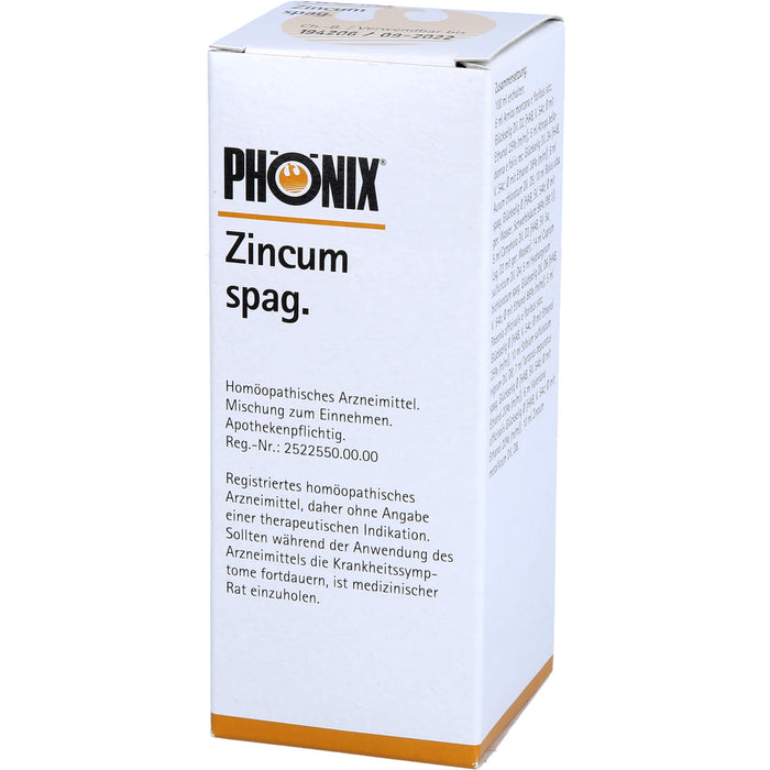 Phönix zincum spag. Tropfen, 100 ml MIS