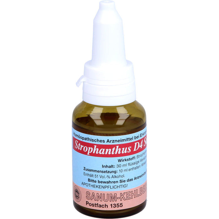 SANUM-KEHLBECK Strophantus D4 flüssige Verdünnung, 30 ml Lösung