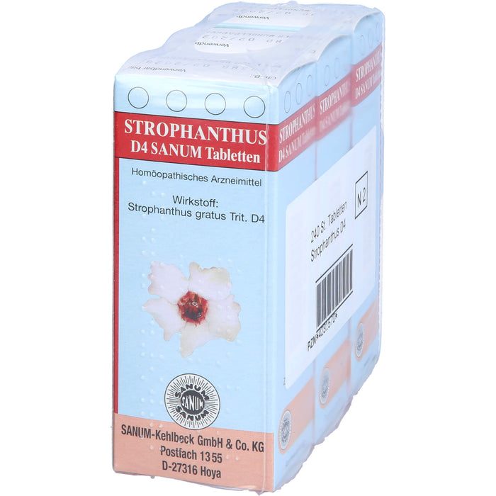 Strophantus D4 Sanum Tabletten, 240 St. Tabletten