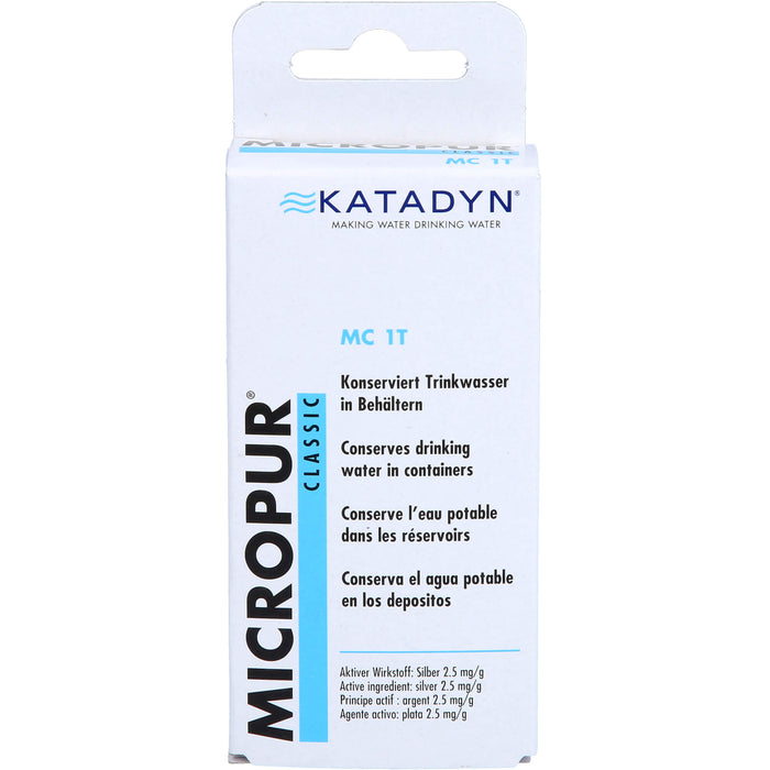 Micropur Classic MC 1T, 100 St. Tabletten