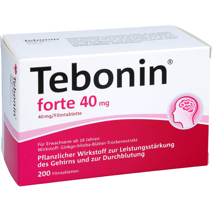 Tebonin forte 40 mg Tabletten, 200 St. Tabletten
