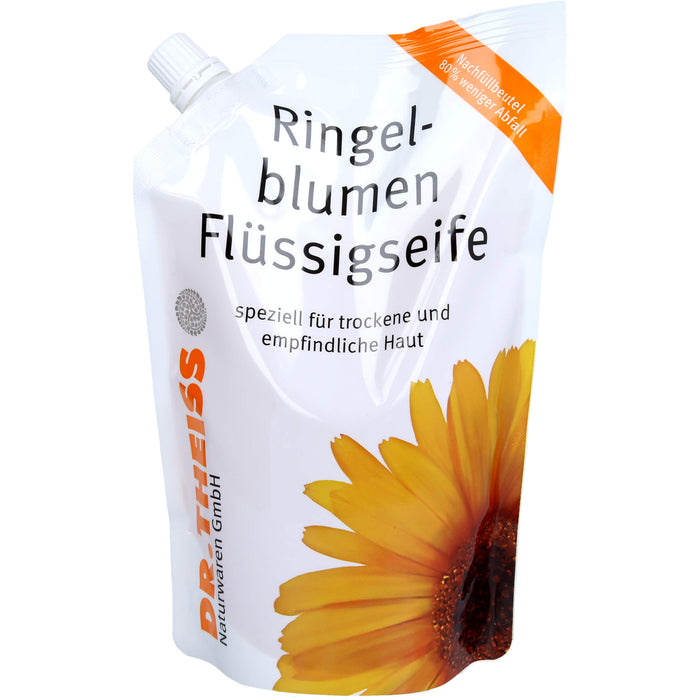 DR. THEISS Ringelblumen Flüssigseife für trockene und empfindliche Haut, 500 ml Flüssigseife