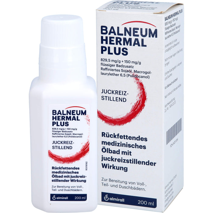 Balneum Hermal Plus juckreizstillendes Ölbad, 200 ml Lösung