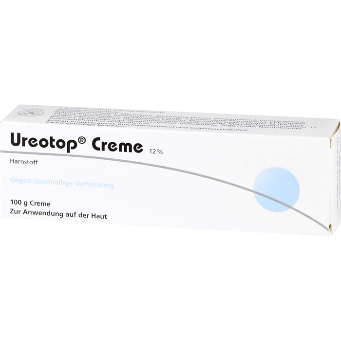Ureotop Creme Harnstoff 12 % gegen übermäßige Verhornung, 100 g Creme