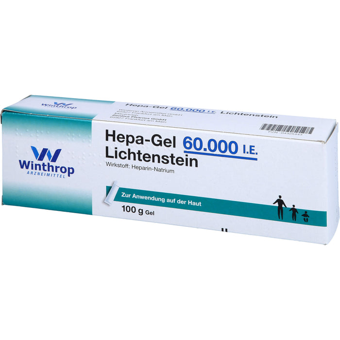 Winthrop Hepa-Gel 60000 I. E. Lichtenstein, 100 g Gel
