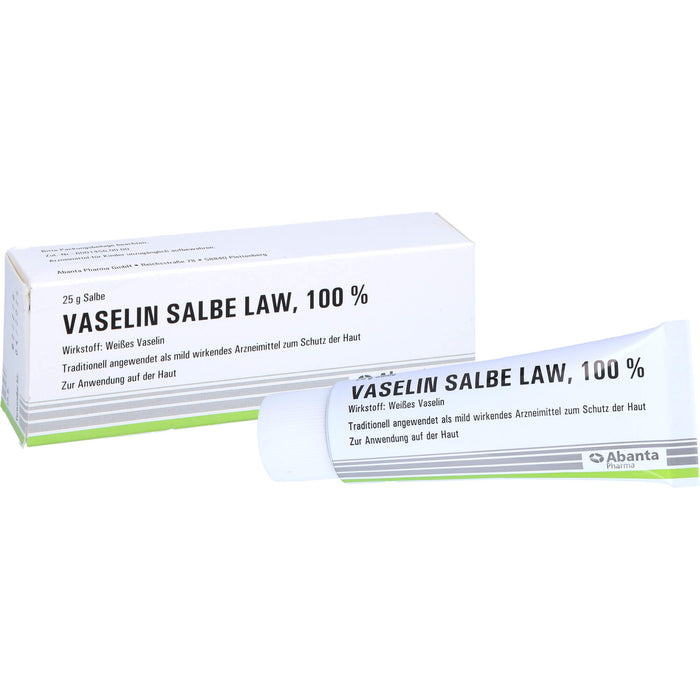 Abanta Pharma Vaselin Salbe LAW 100 %, 25 g Salbe