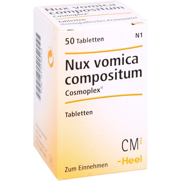 Heel Nux vomica compositum Cosmoplex Tabletten, 50 St. Tabletten