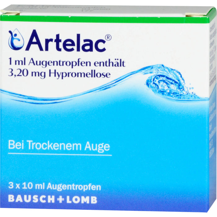 Artelac Augentropfen Tropffläschchen, 30 ml Lösung
