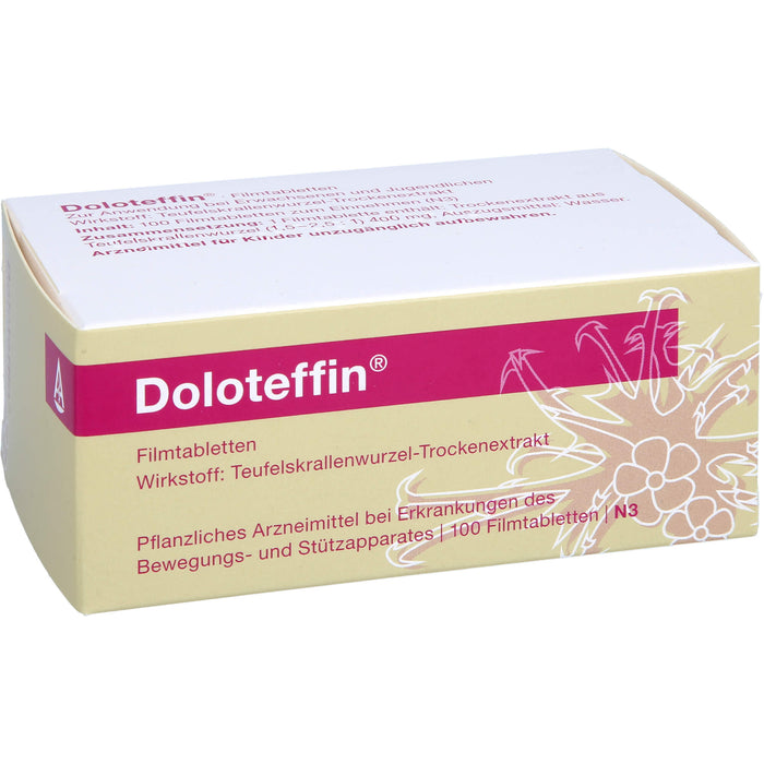 Doloteffin Filmtabletten bei Erkrankungen des Bewegungs- und Stützapparates, 100 St. Tabletten