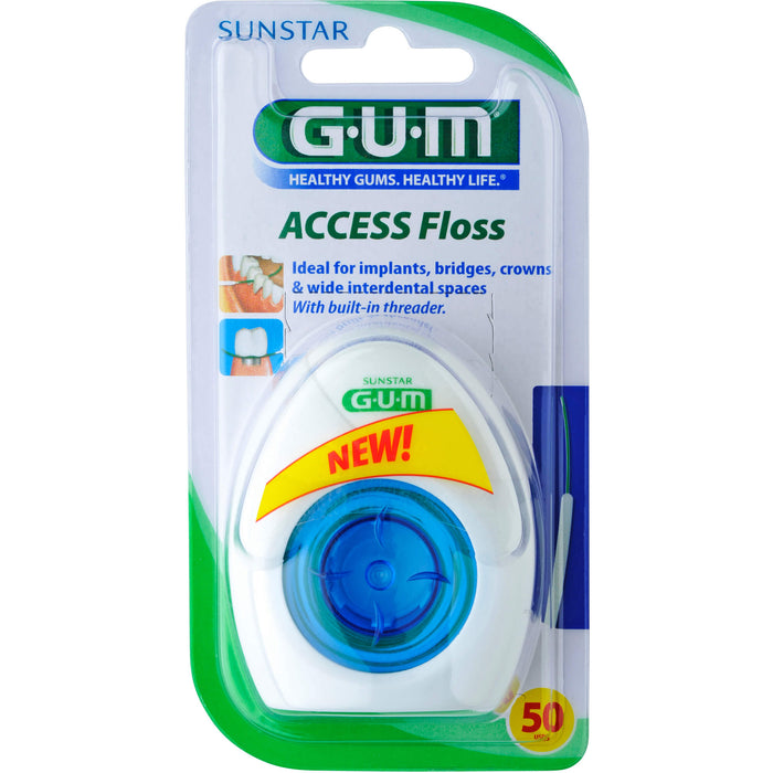 GUM Access Floss 50 Anwendungen, 1 St. Zahnseide