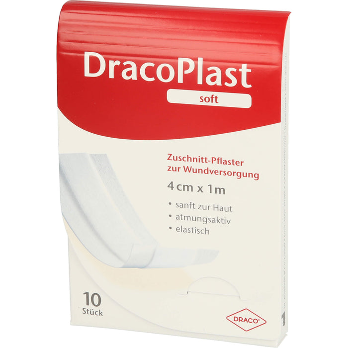 Draco Plast Soft Pflaster 1mx4cm, 1 St. Pflaster