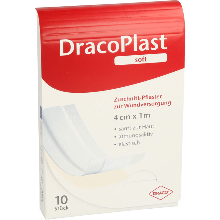 Draco Plast Soft Pflaster 1mx4cm, 1 St. Pflaster