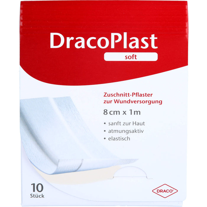 Draco Plast Soft Pflaster 1mx8cm, 1 St. Pflaster