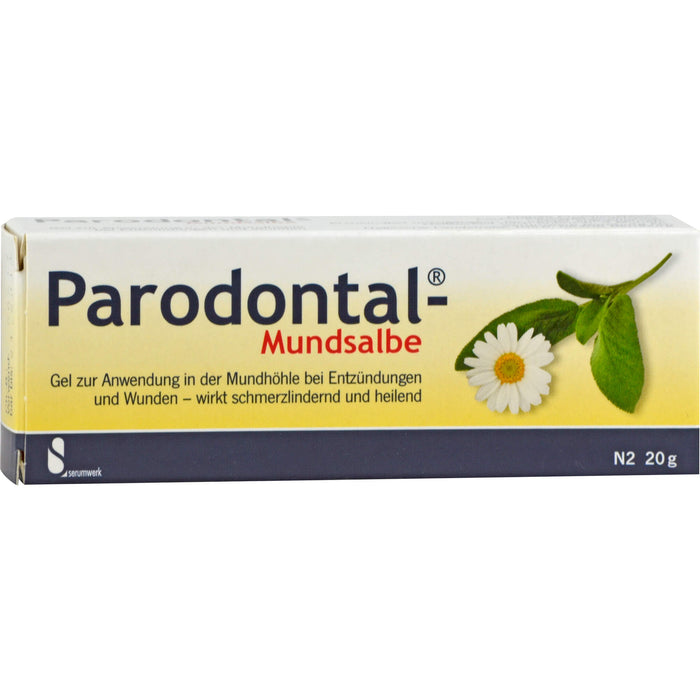 Parodontal Mundsalbe, 20 g Gel
