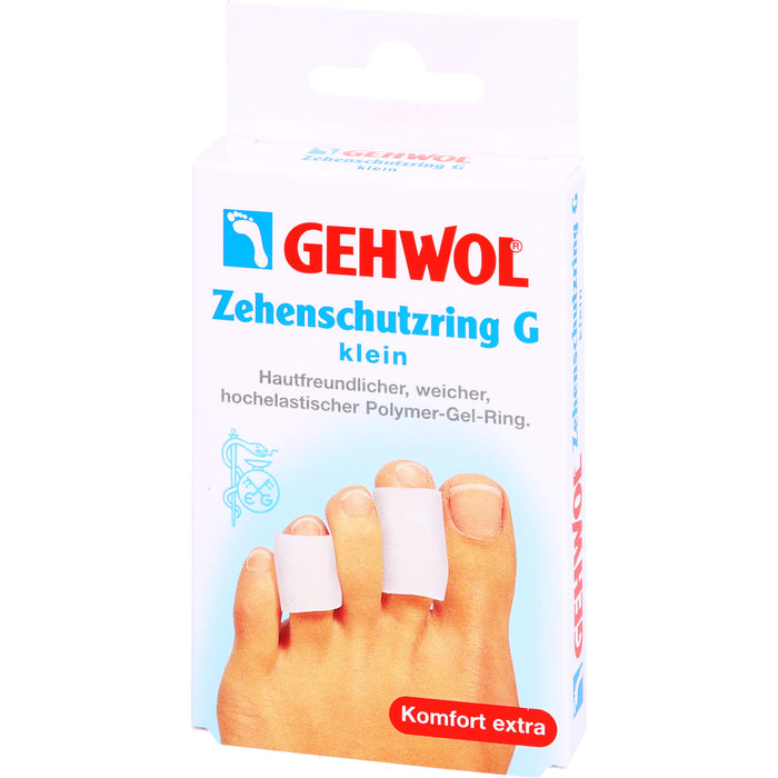 GEHWOL Polymer-Gel Zehenschutzring G klein, 2 St. Pflaster
