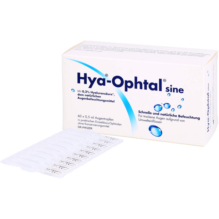 Hya-Ophtal  Lösung zur Erfrischung und Befeuchtung, 60 St. Lösung
