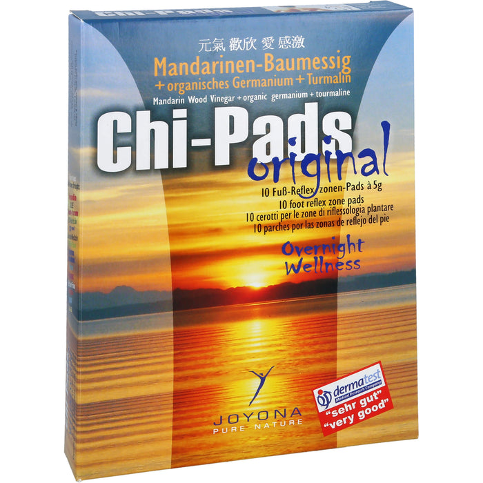 Chi Pads Mandarinen-Baumessig Fußreflexzonen-Pads, 10 St. Pflaster