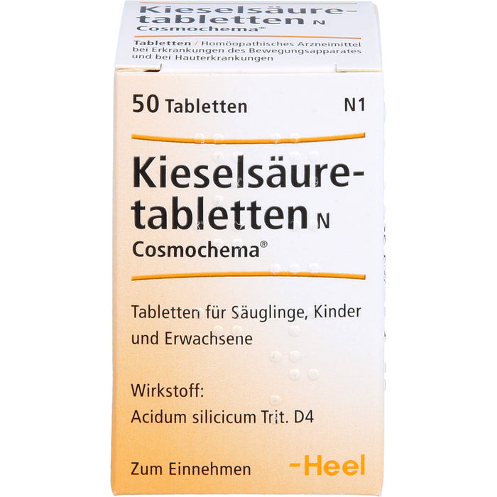 Kieselsäuretabletten N Cosmochema Tabletten, 50 St. Tabletten