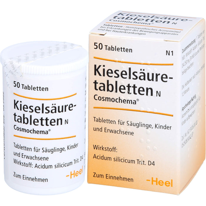 Kieselsäuretabletten N Cosmochema Tabletten, 50 St. Tabletten