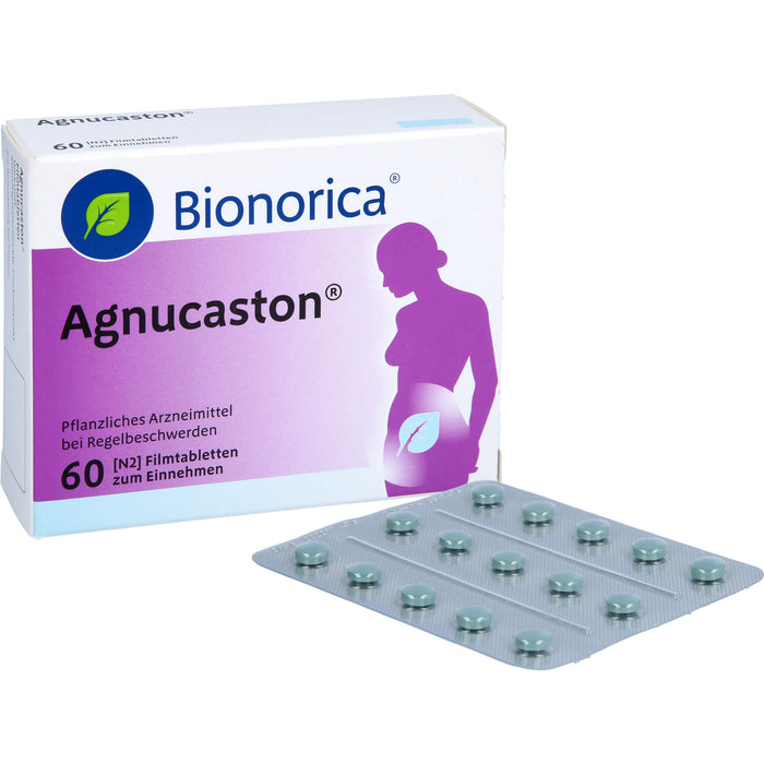 Agnucaston Tabletten bei Regelbeschwerden, 60 St. Tabletten