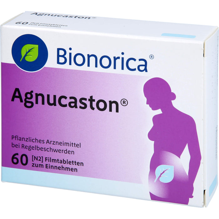 Agnucaston Tabletten bei Regelbeschwerden, 60 St. Tabletten