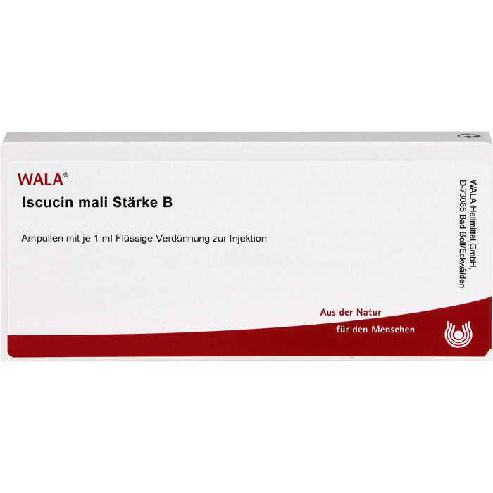 WALA Iscucin Mali Stärke B flüssige Verdünnung, 10 St. Ampullen