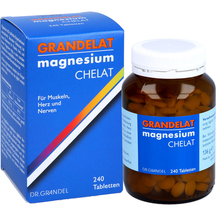 Dr. Grandel Grandelat Magnesium Chelat Tabletten, 240 St. Tabletten
