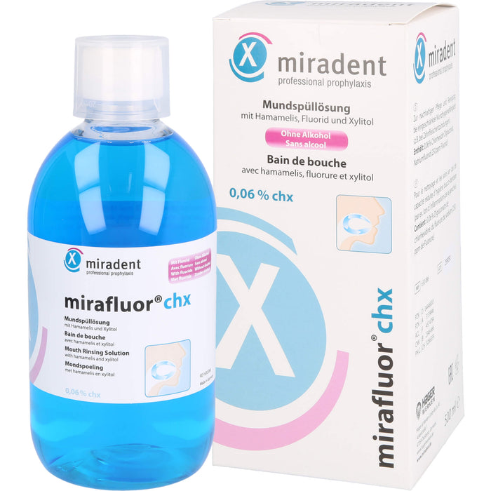 mirafluor CHX 0,06%, 500 ml LOE