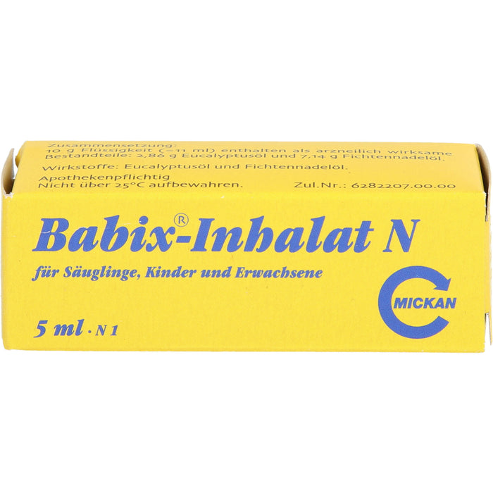 Babix Inhalat N Tropfen, 5 ml Lösung