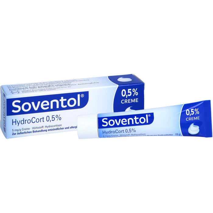 Soventol HydroCort 0,5 % Creme, 15 g Creme