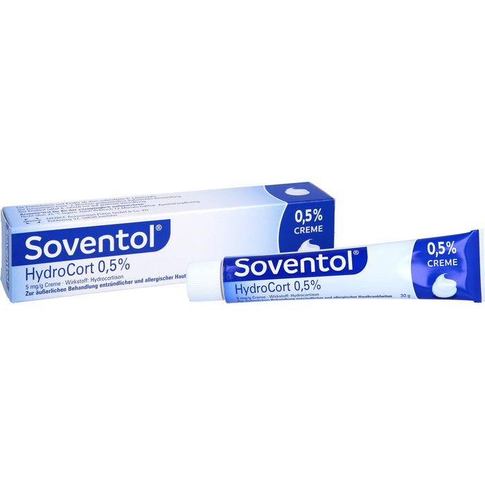 Soventol 0,5 % HydroCort Creme, 30 g Creme