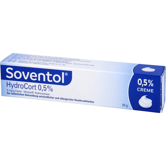 Soventol 0,5 % HydroCort Creme, 30 g Creme