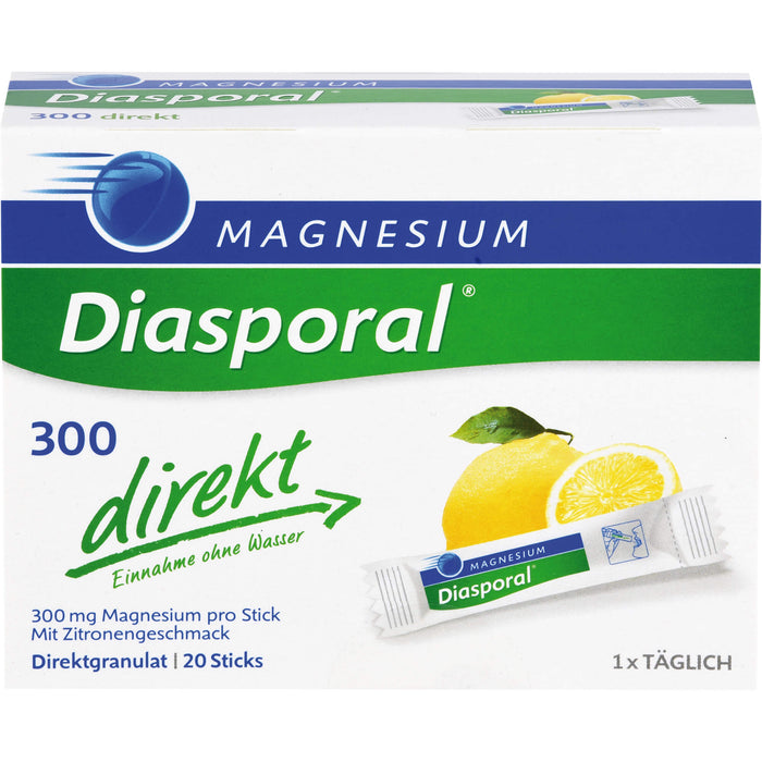 Diasporal 300 direkt Magnesium Granulat Sticks, 20 St. Beutel