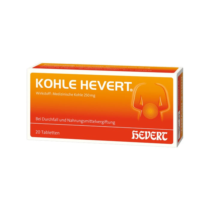 Kohle Hevert Tabletten, 20 St. Tabletten