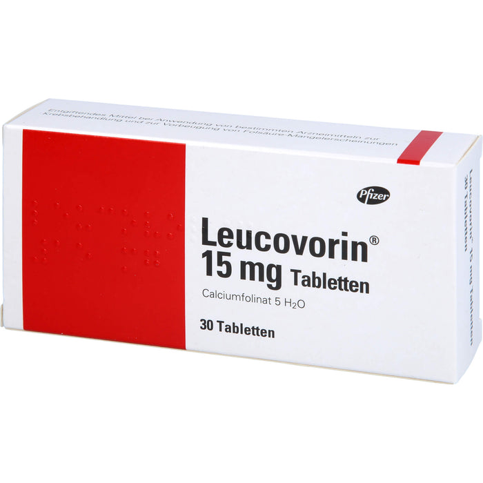 Leucovorin 15 mg Tabletten, 30 St TAB
