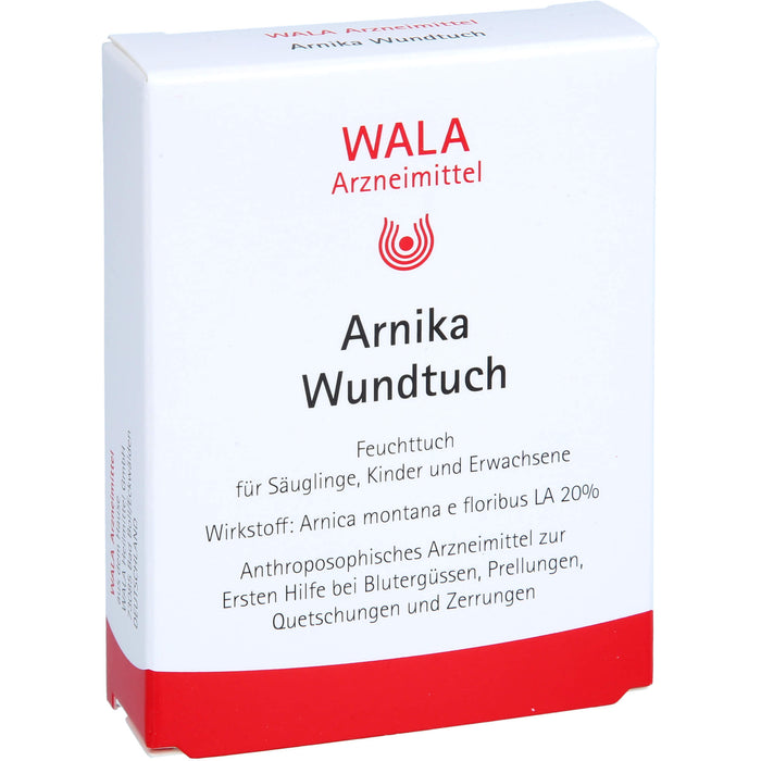 WALA Arnika Wundtuch, 5 St. Tücher