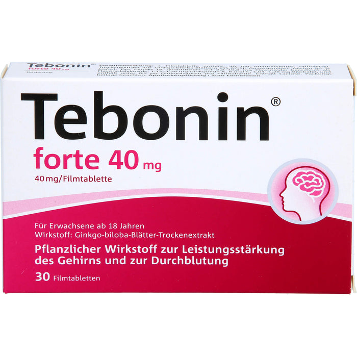 Tebonin forte 40 mg Tabletten, 30 St. Tabletten