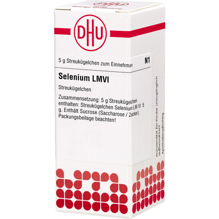 DHU Selenium LM VI Streukügelchen, 5 g Globuli