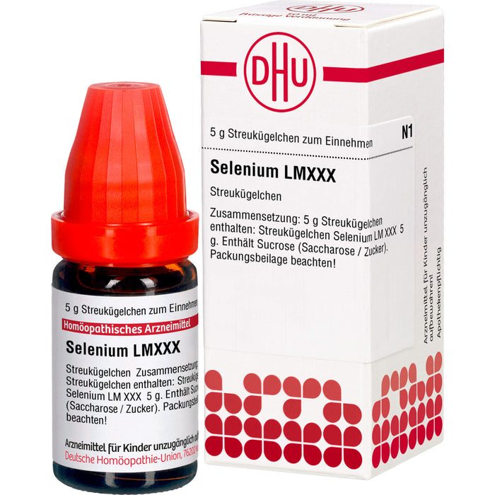 DHU Selenium LM XXX Streukügelchen, 5 g Globuli
