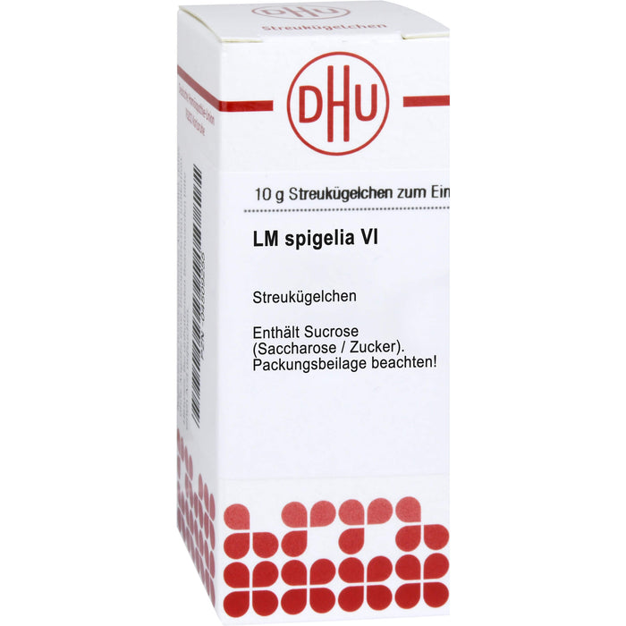 DHU Spigelia LM VI Streukügelchen, 5 g Globuli