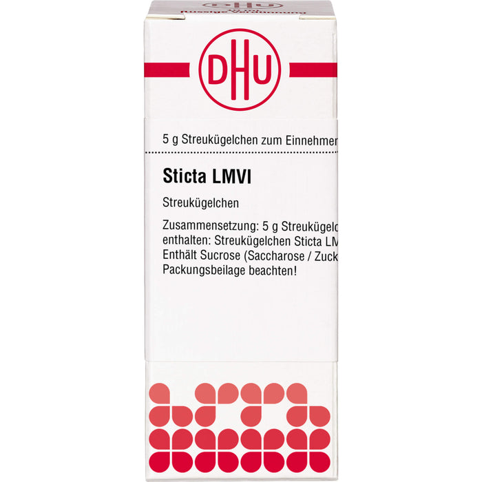DHU Sticta LM VI Streukügelchen, 5 g Globuli