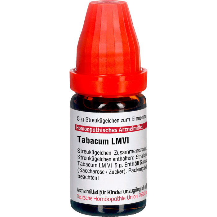 DHU Tabacum LM VI Streukügelchen, 5 g Globuli